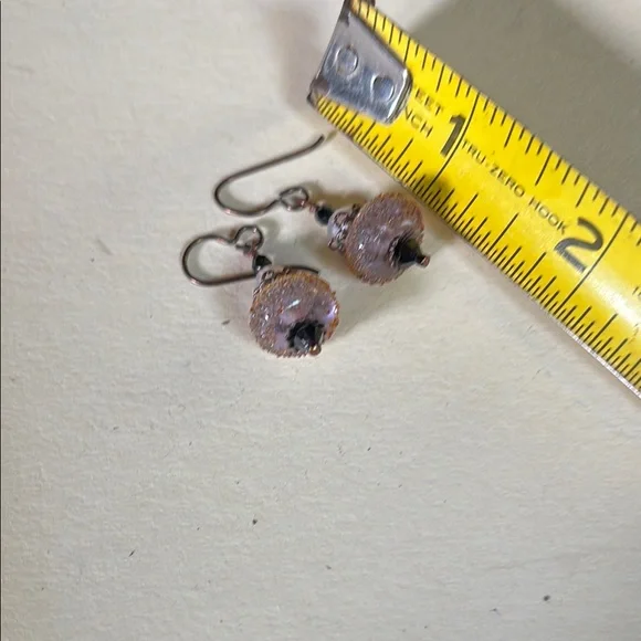 Elegant Crystal Drop Earrings - Picture 2 of 2